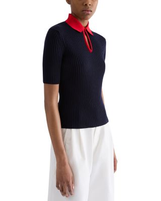 Wool Polo Tee