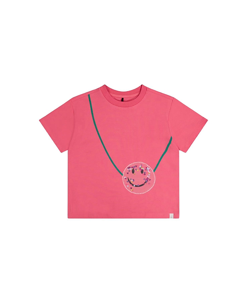 Deux par Deux Girls' Ivy Casual Short Sleeve Jersey T-Shirt - Big Kid