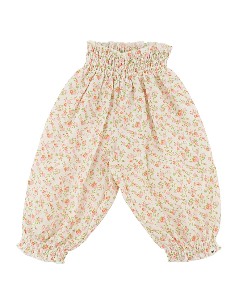 oh baby! Girls' Poppy Sprig Olivia Smock Pant - Baby, Little Kid
