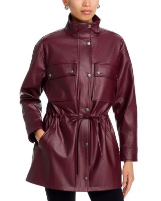 Angelina Faux Leather Jacket - thumbnail 3