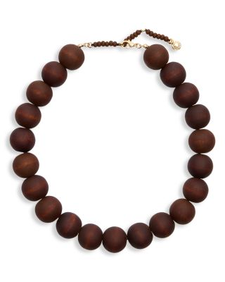 Jane Semi Precious Stone Beaded Necklace, 17-20"