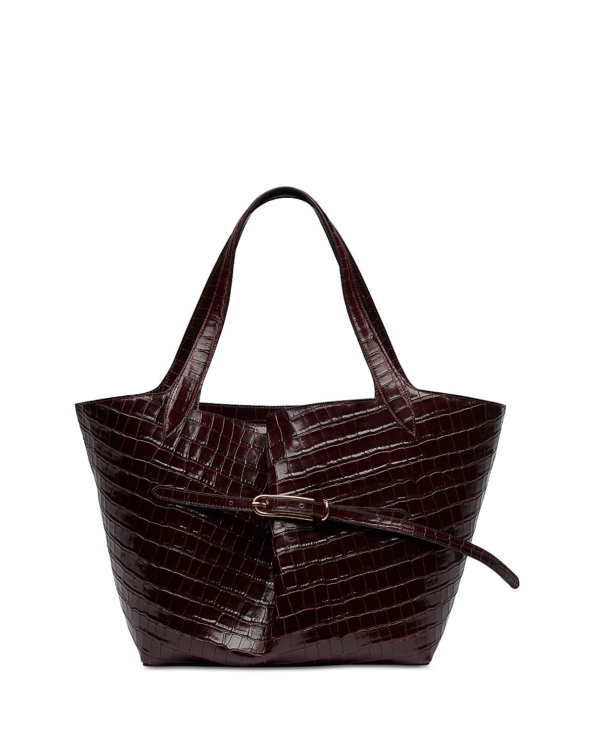 Liffner Medium Belted Leather Tote