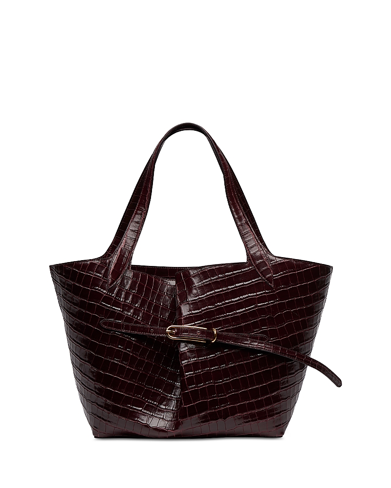Liffner Medium Belted Leather Tote