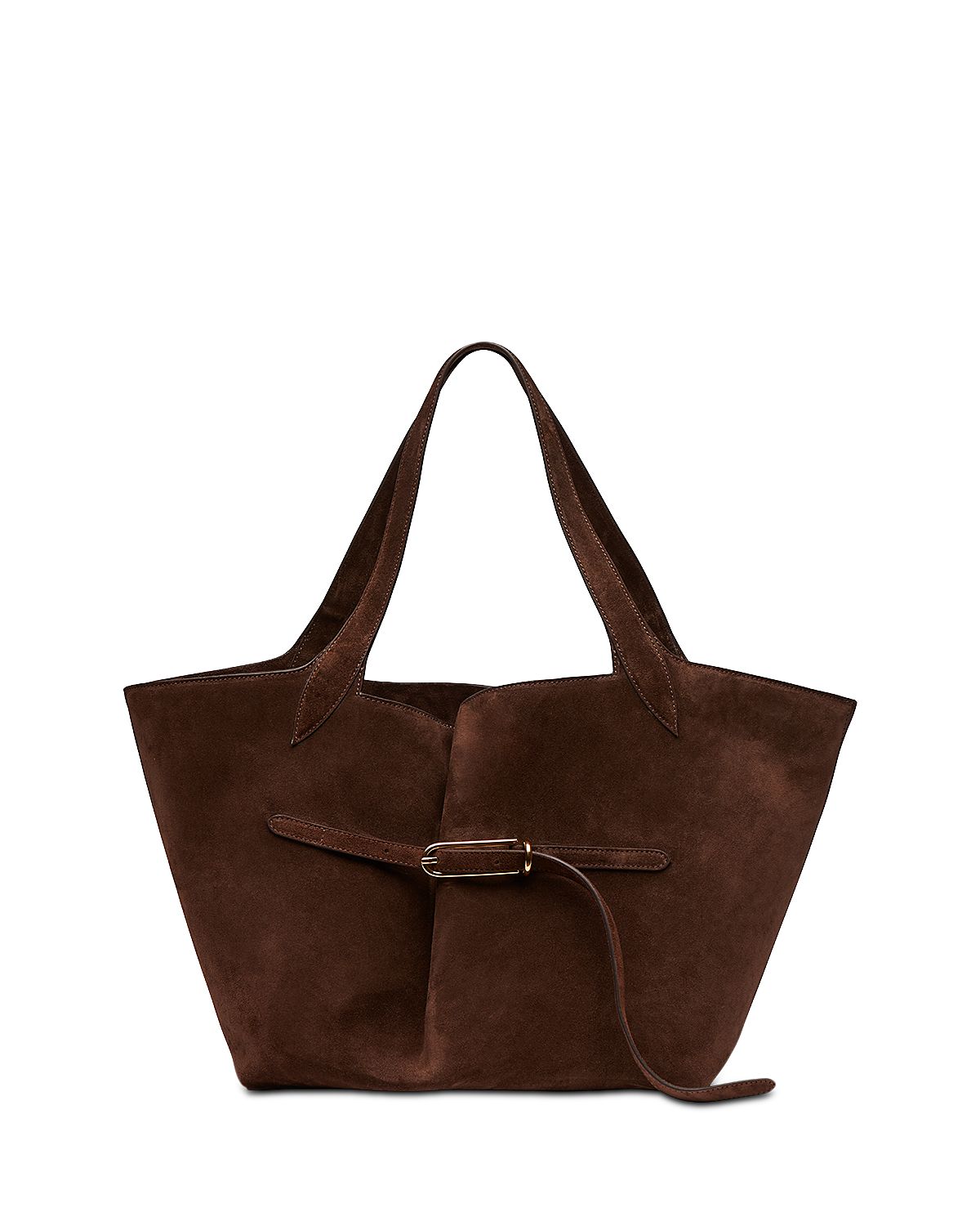 Liffner Medium Belted Leather Tote