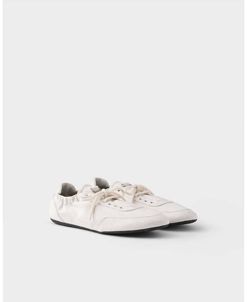 Prada Men's Collapse Denim Sneakers