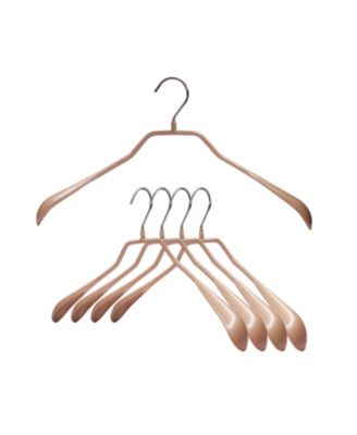 BodyForm Grip Clothing Hanger, Model 42L, Set of 5