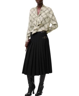  Wool Midi Kilt
