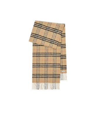  Check Wool Cashmere Scarf