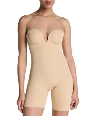 SPANXshape™ Suit Your Fancy Strapless Mid Thigh Bodysuit