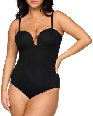 SPANXshape™ Suit Your Fancy Strapless Brief Bodysuit - thumbnail 2
