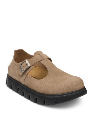 Women's Paris Chunky Suede Mary Jane Flats