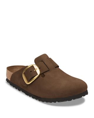 Women's Boston Big Buckle Clogs