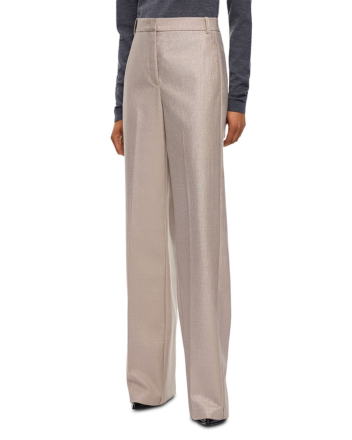 Pinko Citroen Metallic Trousers