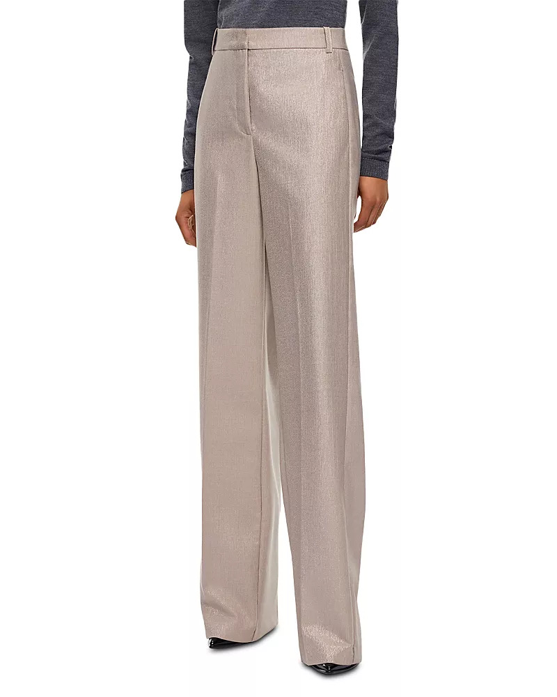 Pinko Citroen Metallic Trousers