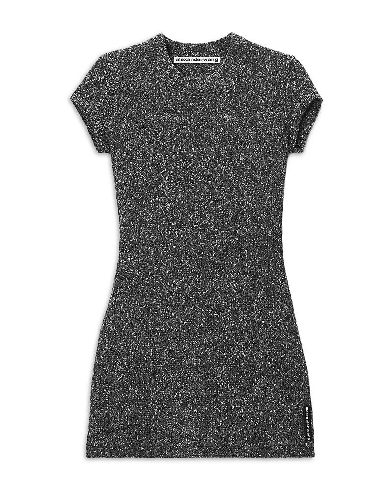 alexanderwang Embellished Tweed Mini Dress