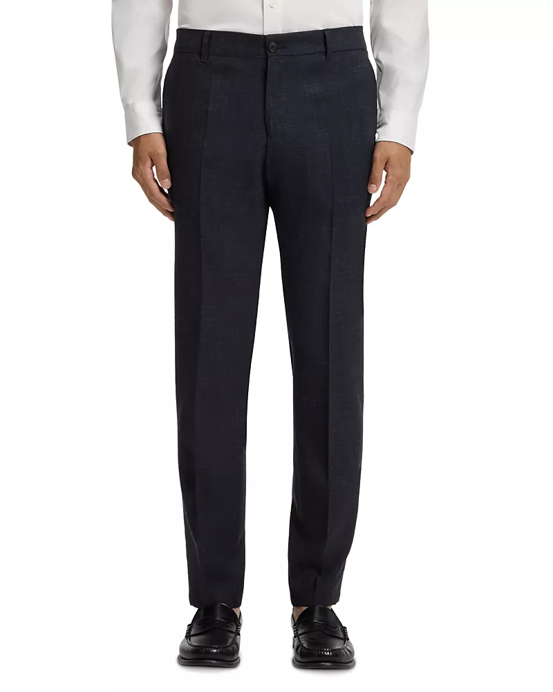 Boss C-Genius Wool & Linen Melange Slim Fit Suit Pants