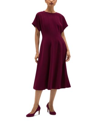 Melina Cap Sleeve Midi Dress