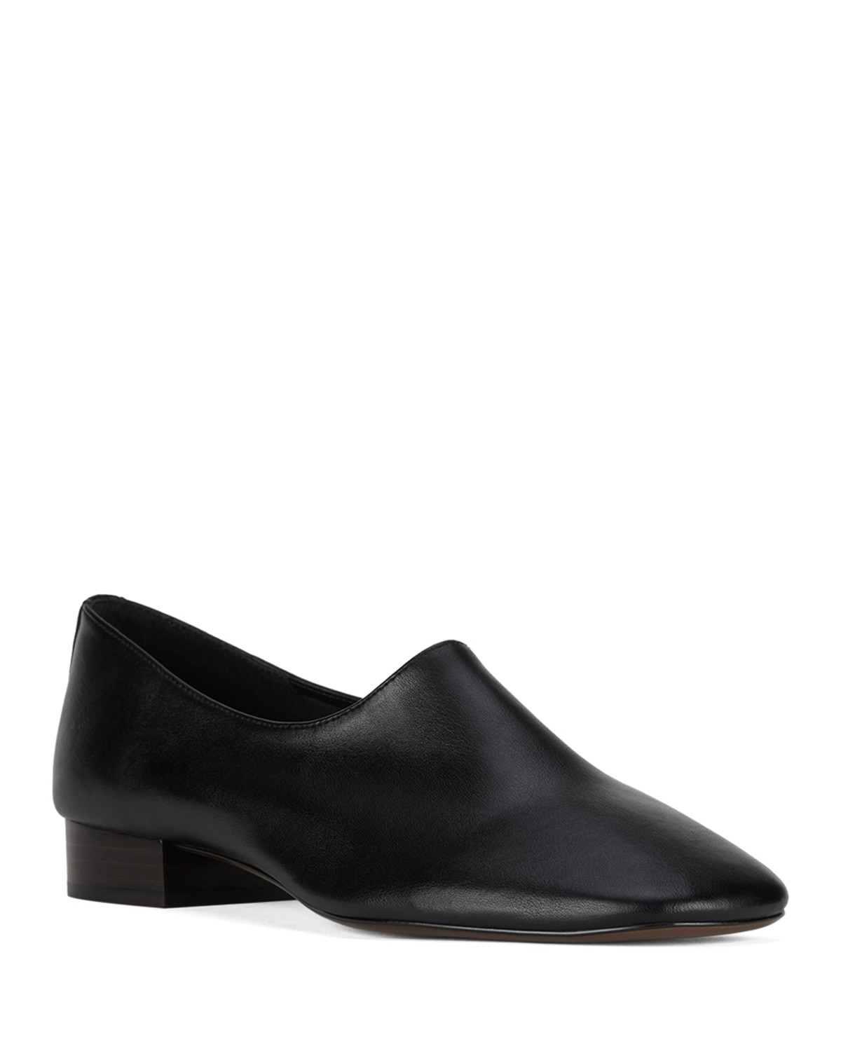 Block Heel Loafers