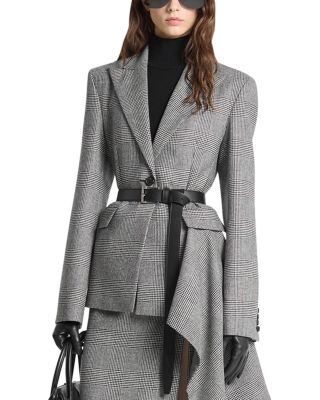 Glenplaid Streamer One Button Blazer