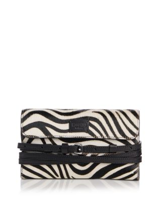 Tie Me Calf Hair Clutch