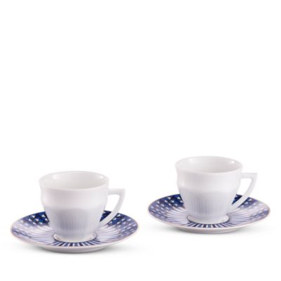 Arcadia Talleyrand Coffee Cup & Saucer, Set of 2
