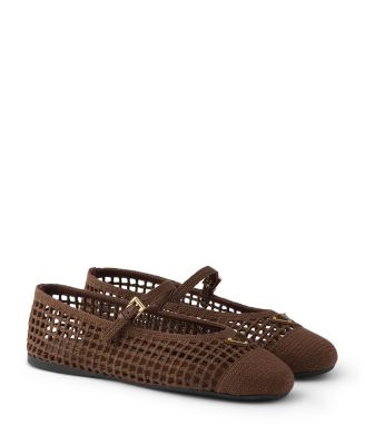 Women's Crochet Ballerinas