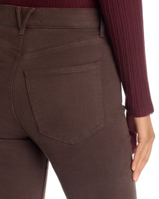 Beverly Coated High Rise Bootcut Jeans in Espresso - thumbnail 5