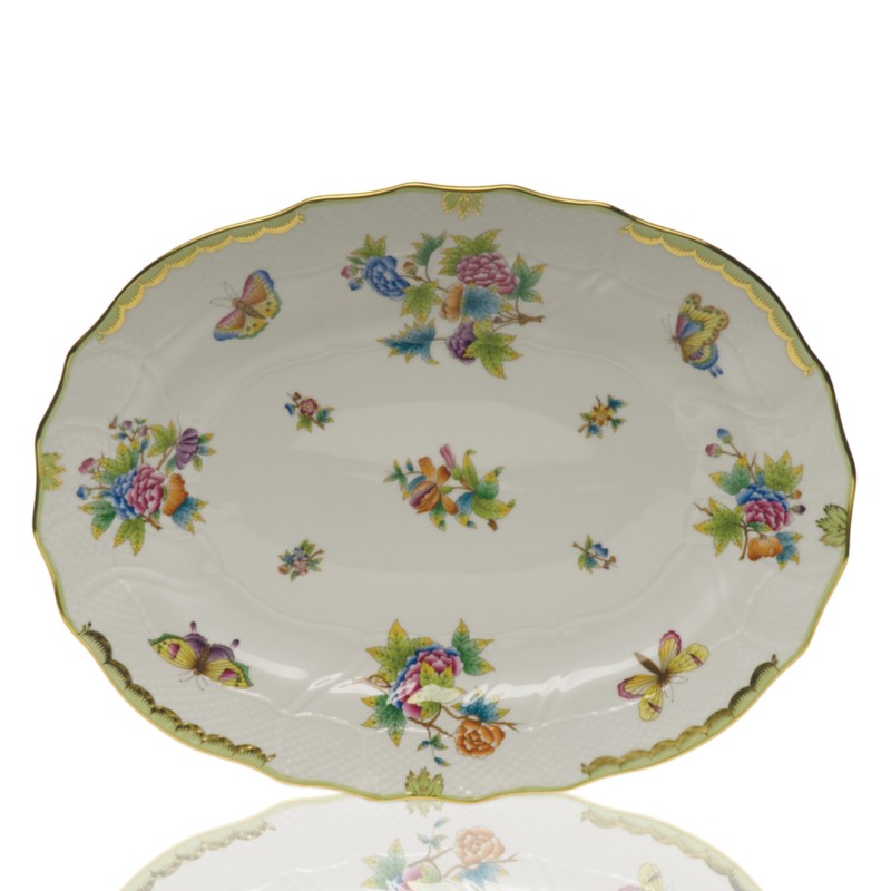 Herend Queen Victoria Large Platter in Multicolor