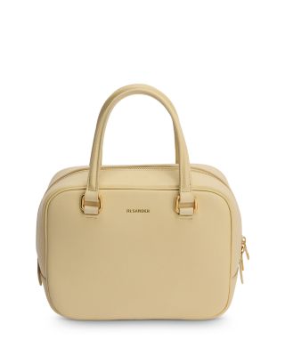 Vision Small Leather Top Handle Bag