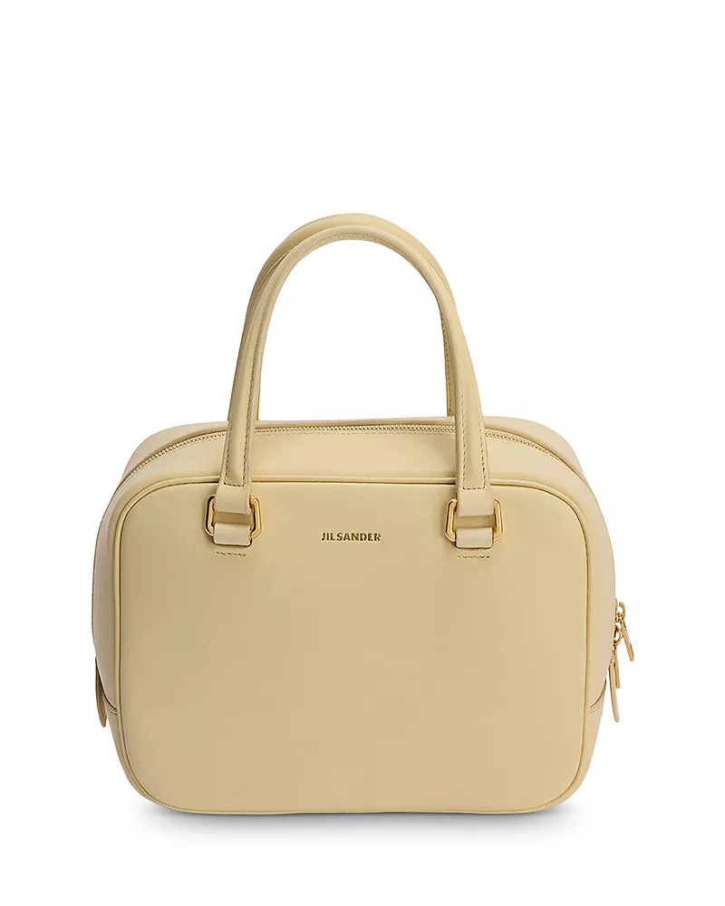 Jil Sander Vision Small Leather Top Handle Bag