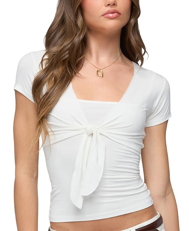 Edikted Malka Two Piece Tie Front Top