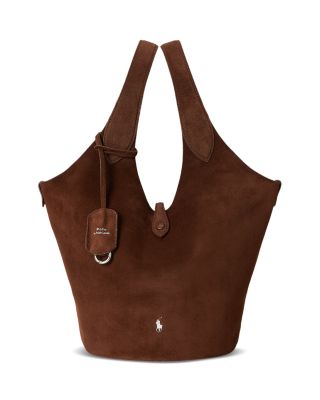 Polo Ralph Lauren Polo Play Suede Tote Bag