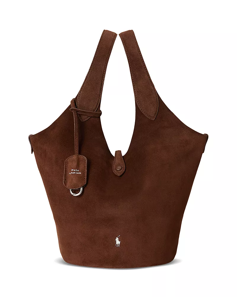 Polo Ralph Lauren Polo Play Suede Tote Bag