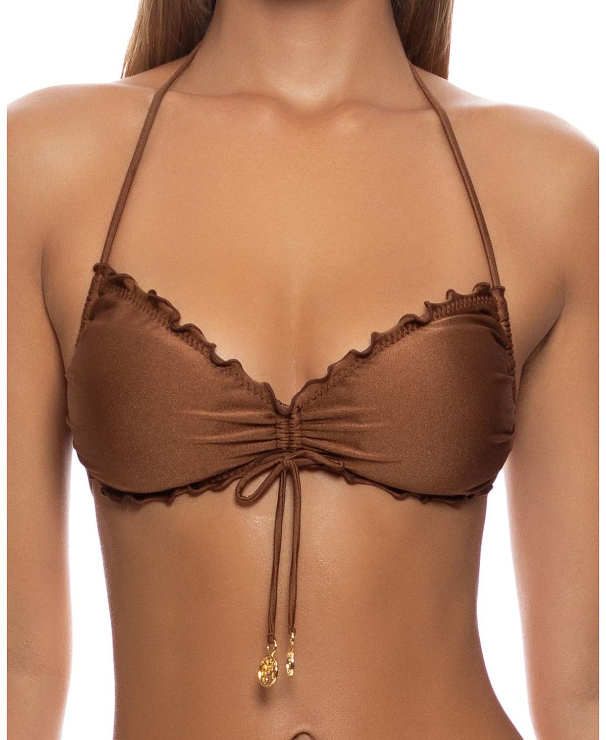 Luli Fama Cosita Buena Wavy Tunnel Bandeau Top