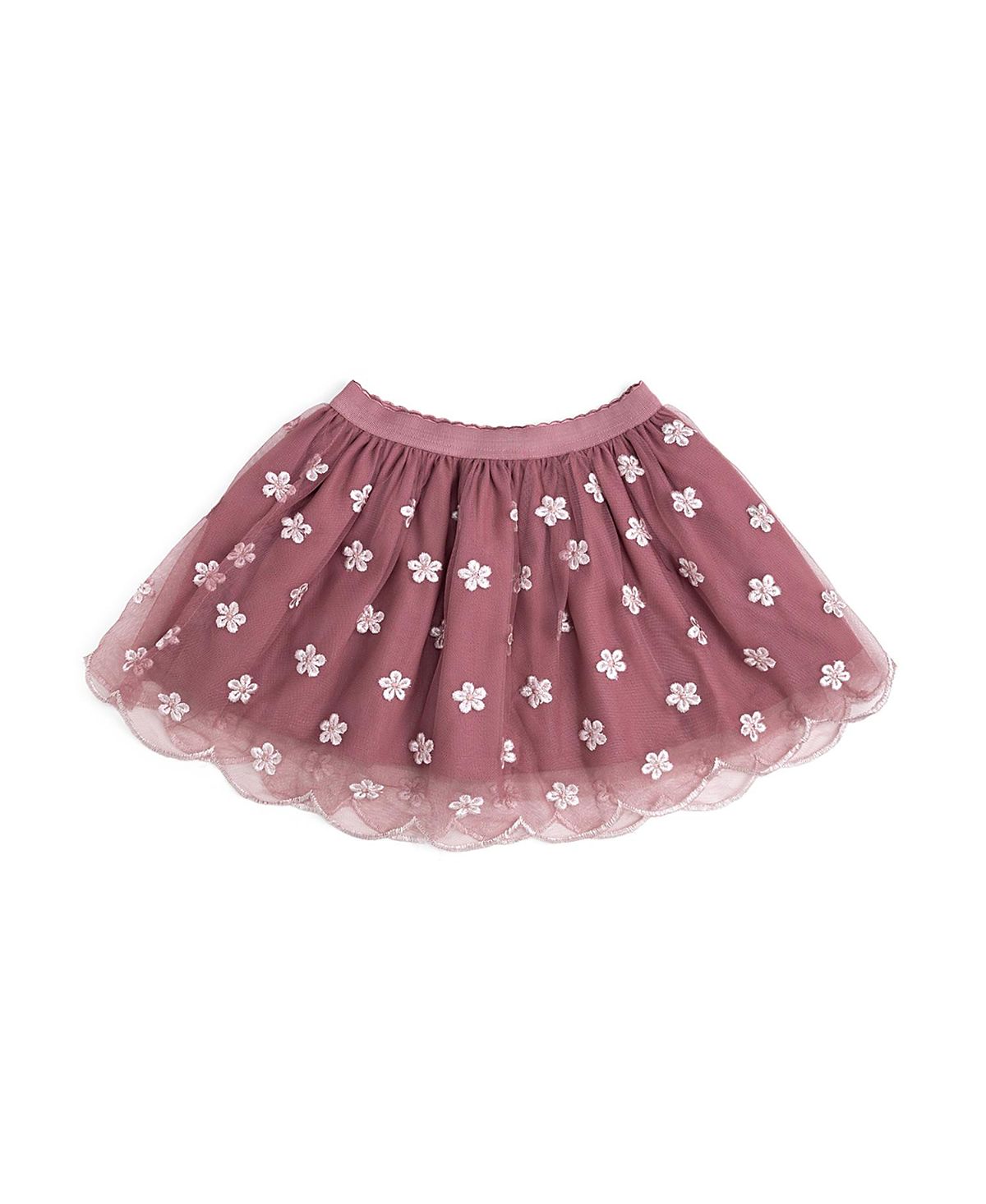 Sweet Wink Girls' Berry Floral Embroidered Tutu Skirt - Baby, Little Kid, Big Kid