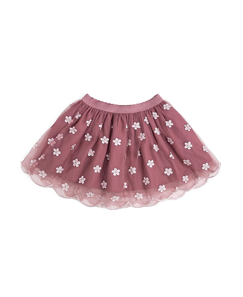 Sweet Wink Girls' Berry Floral Embroidered Tutu Skirt - Baby, Little Kid, Big Kid