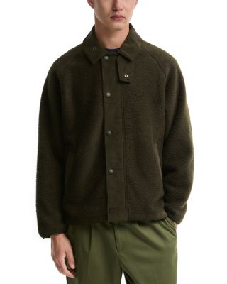Transport Sage Fleece Button Jacket