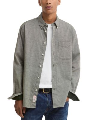 Nevis Woven Cotton Authentic Textured Shirt