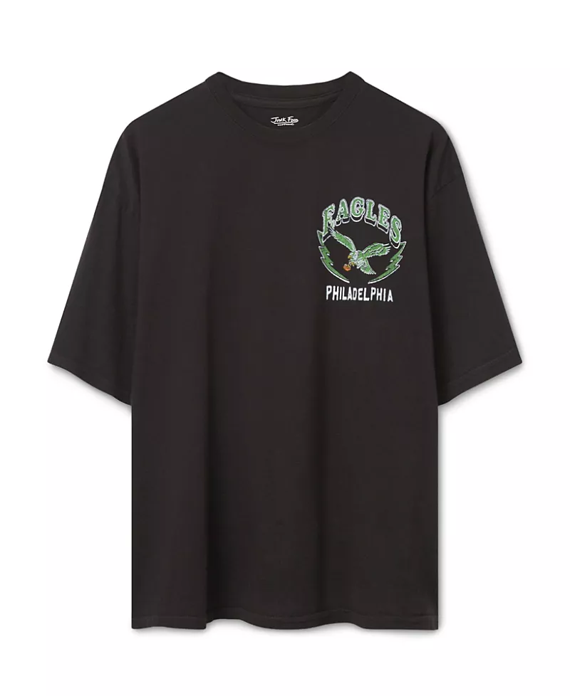 Junk Food Clothing Women's Philadelphia Eagles City Series Oversized Tee