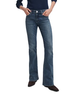 Kinsley Low Rise Cotton Stretch Full Bootcut Jeans in Sadie - thumbnail 4