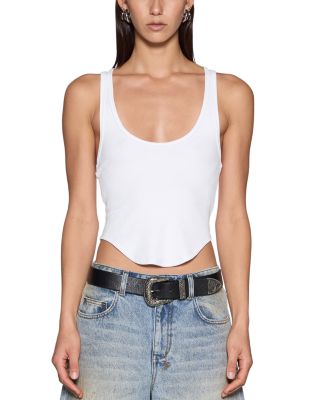 Ksubi Muse Racerback Tank In White