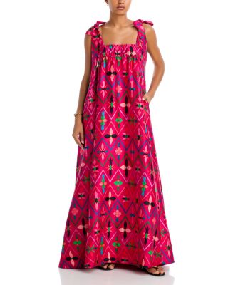 Silk Convertible Maxi Dress