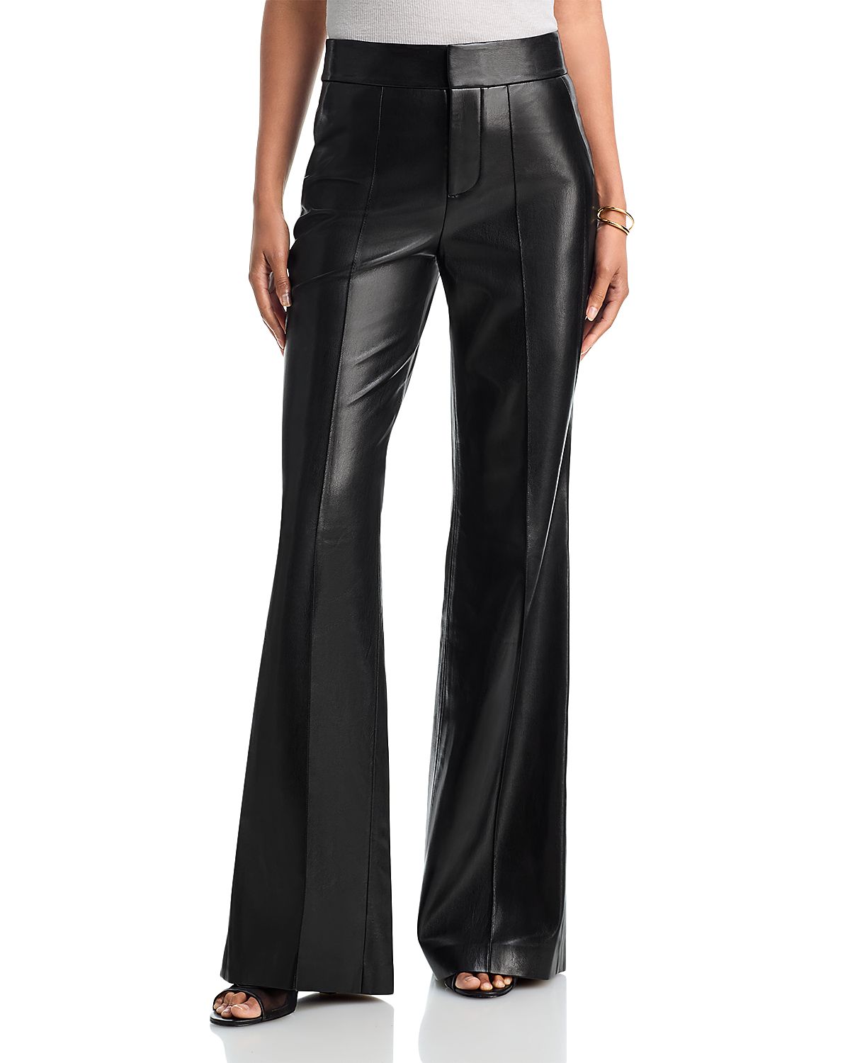 Alice and Olivia Dylan High Waist Wide Leg Pants