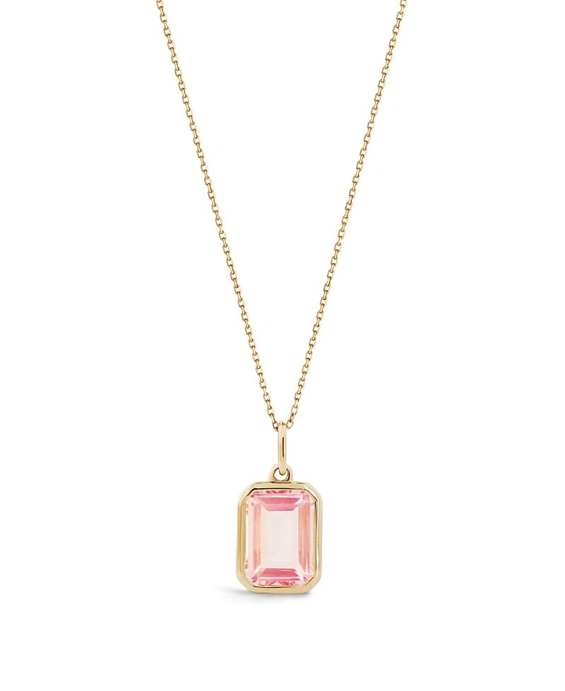 Ana Luisa Solid Yellow Gold Spritz Necklace