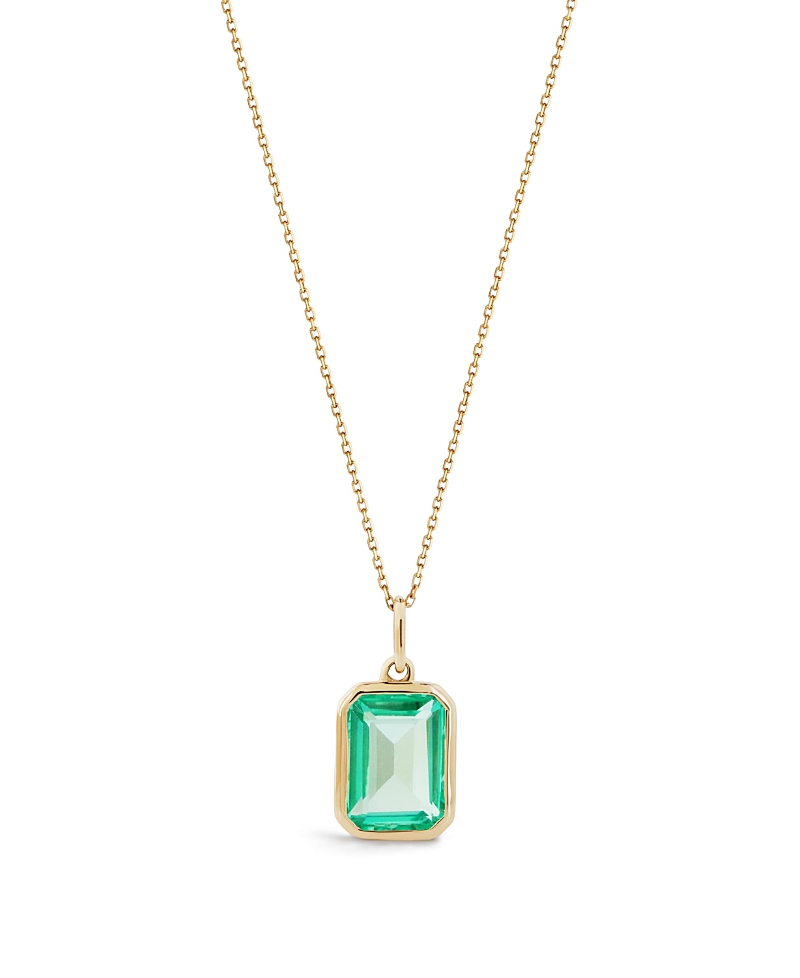 Ana Luisa Solid Yellow Gold Spritz Necklace