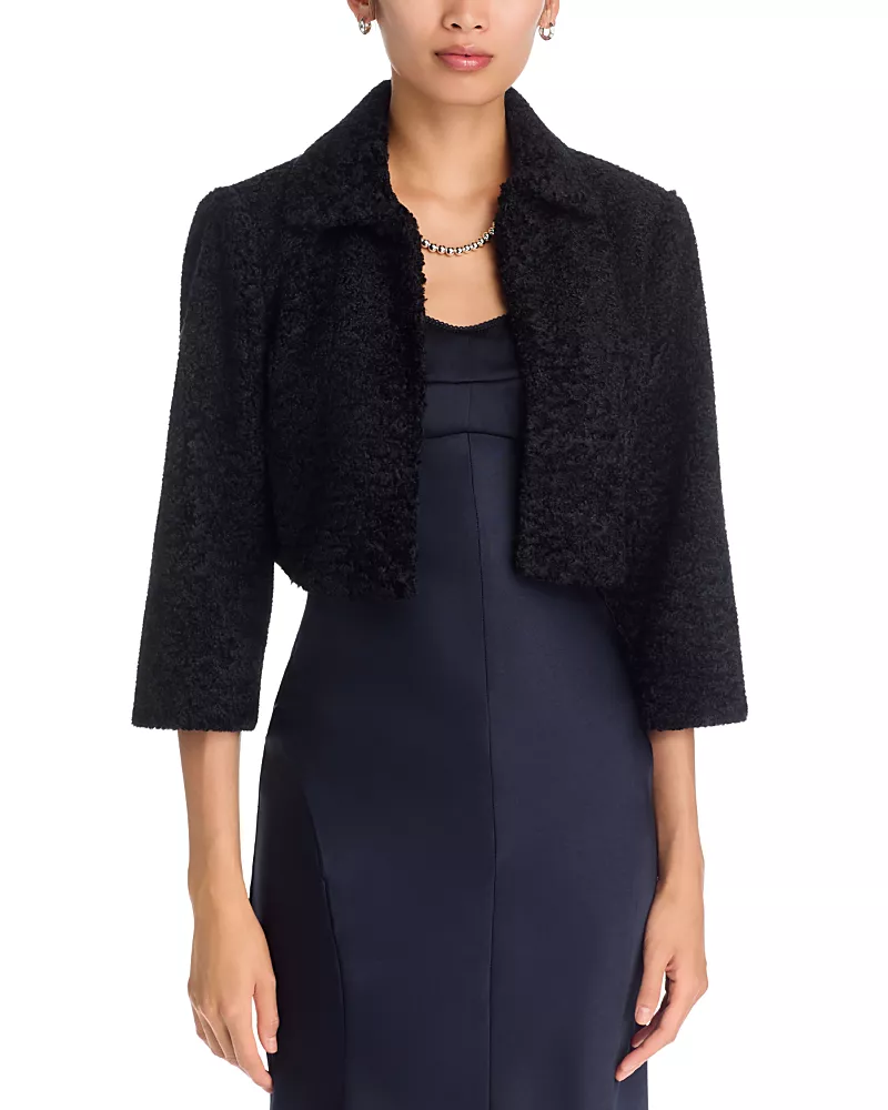 Eliza J Open Front Furbie Bolero