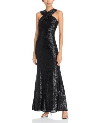 Halter Empire Waist Mermaid Dress