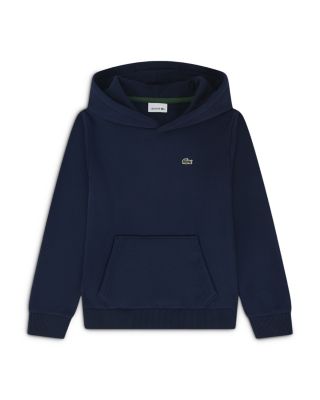 Lacoste Boys' Core Fleece Pullover Hoodie - Big Kid