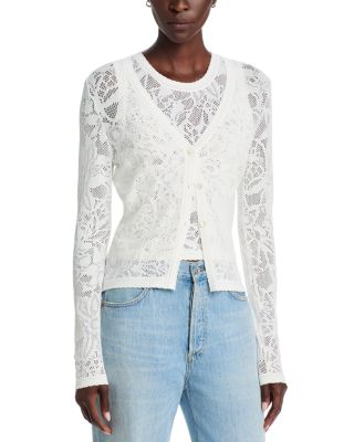 Annabelle Long Sleeve Lace Cardigan