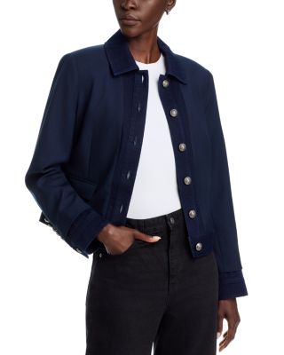 Michelle Denim Trim Jacket